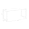 Hirsh Commercial Desks, 23.6 in D X 29.9 in H, 59 in W X Steel, Black / Weathered Charcoal 23988 - alternate 4